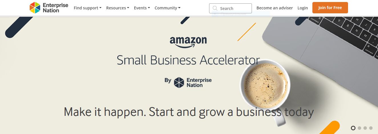 Amazon Small Business Accelerator page
