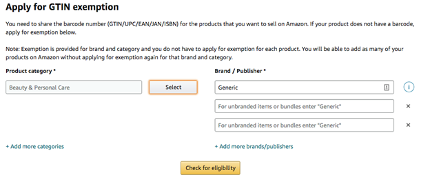 How to Get GTIN Exemption on Amazon