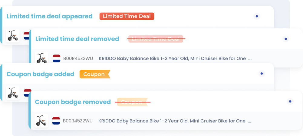Discount alerts preview