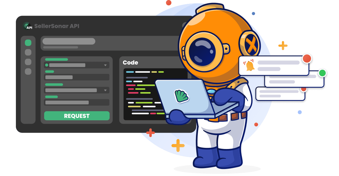 SellerSonar API-only illüstrasyonu