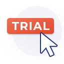 Choose free 14-days trial or upgrade a full one for $1 only