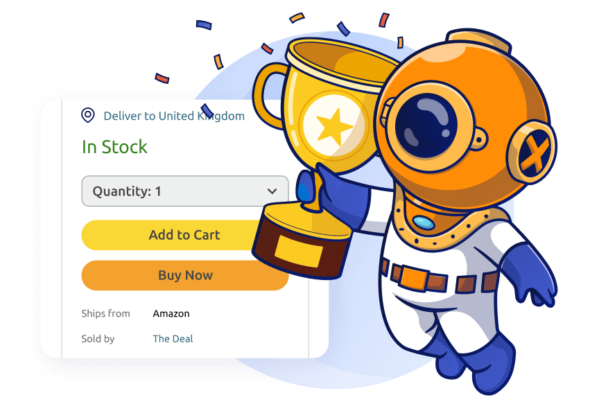 SellerSonar Amazon Buy Box Tracker Dashboard